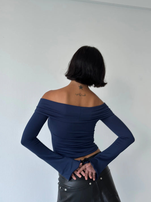 TOP TANIA MANGA LARGA