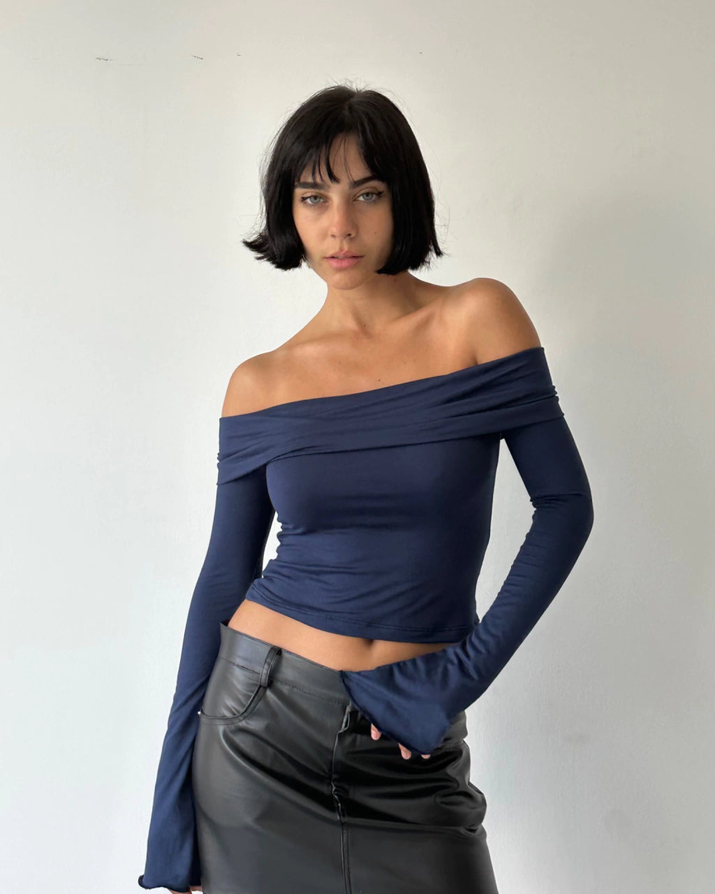 TOP TANIA MANGA LARGA