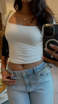 TOP MEGAN MANGA CORTA